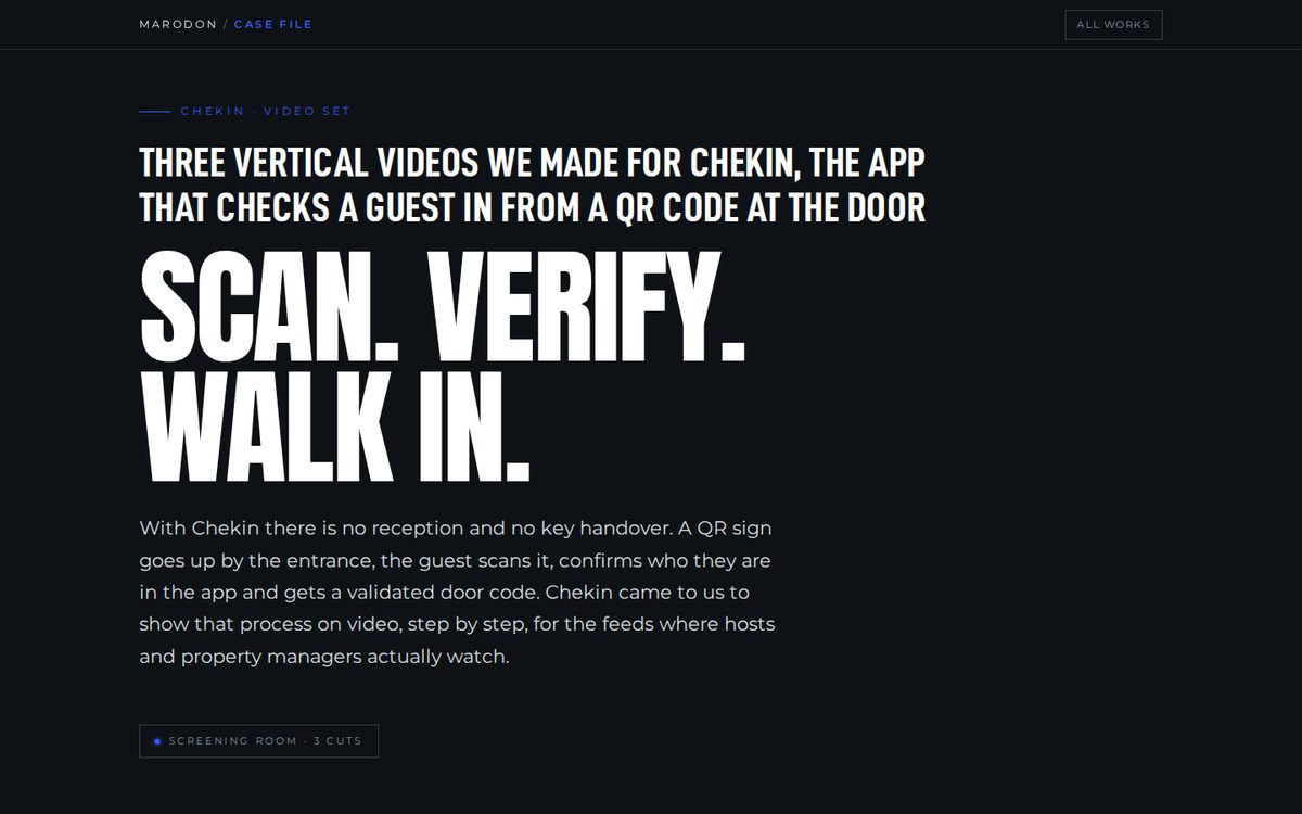 Chekin — same set, case layout #2
