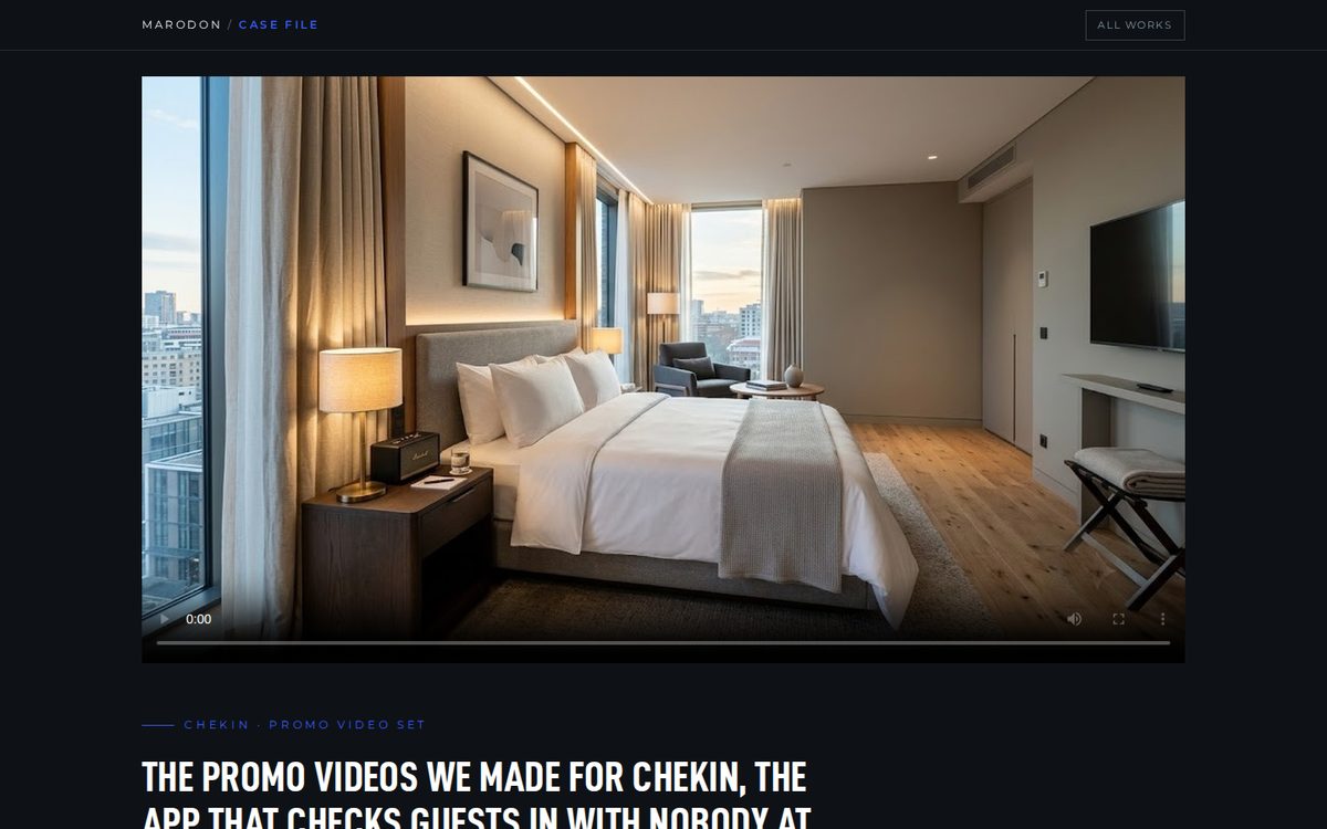 GRID case template — video grid