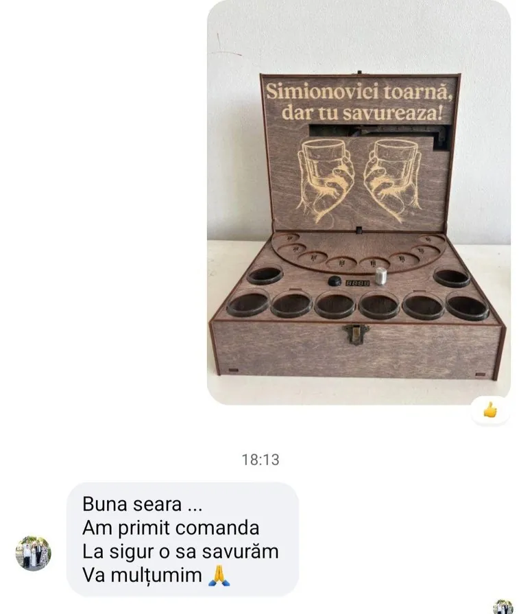 Отзыв покупателя DrinkMaker с фото полученного наливателя